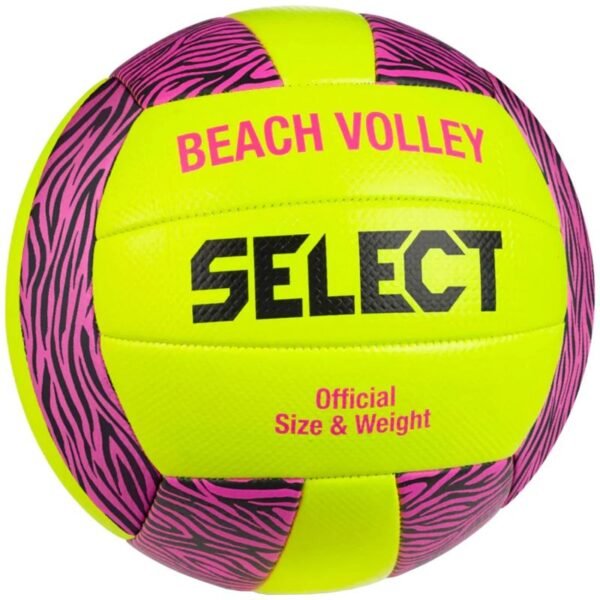 Select Beach Volley v23 Ball Beach Volley Yel-Pink – 5, Yellow, Pink