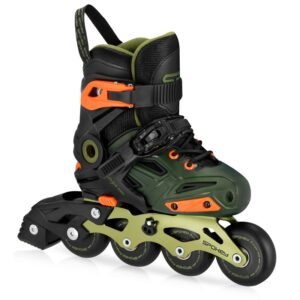Spokey Freespo Jr SPK-940666 roller skates, sizes 35-38 – 35-38, Green