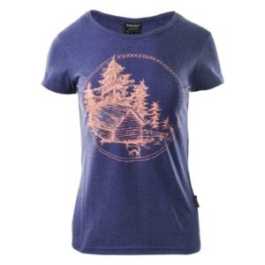 Hi-tec Lady Holz T-shirt W 92800187346 – S, Brown