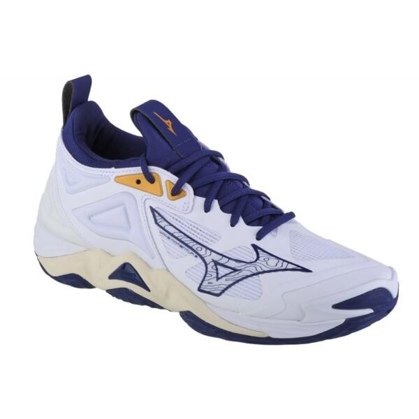 Mizuno Wave Momentum 3 M V1GA231243 shoes – 42, White, Navy blue