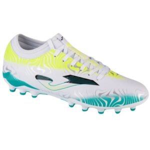 Joma Evolution 2402 AG M EVOW2402AG shoes – 41, White, Blue, Yellow