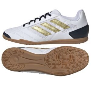 Adidas Super Sala 2 IN M IG8756 shoes – 43 1/3, White, Golden