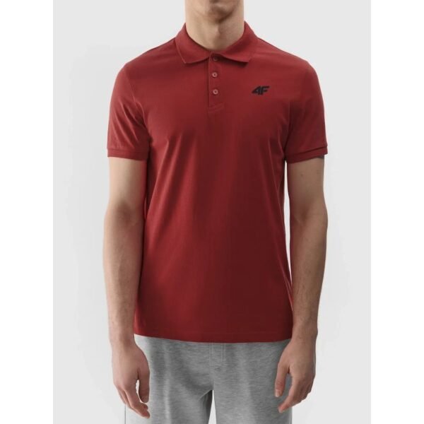 Polo shirt 4F M 4FWSS24TPTSM343-61S – XL, Red