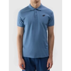 Polo shirt 4F M 4FWSS24TPTSM343-32S – 2XL, Blue