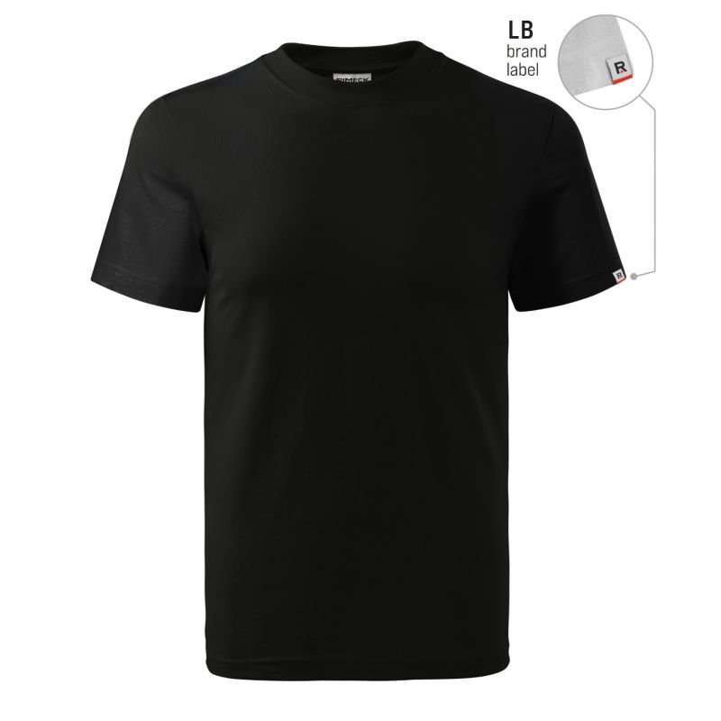 Malfini Base M MLI-R06LB T-shirt, black