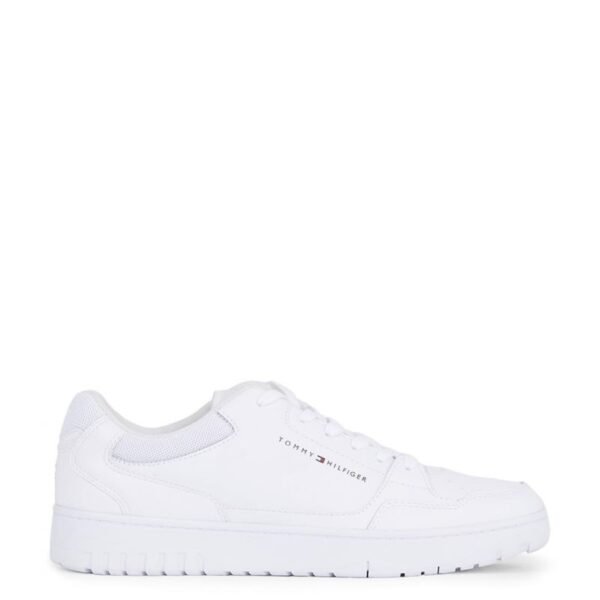 Tommy Hilfiger Basket Core Leather M shoes FM0FM05040YBS – 44, White