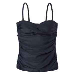 Swimsuit, top AquaWave Carina Top Wwmns Ps W 92800593868 – XXXL, Black