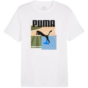 Puma Graphics Summer Sports Tee II M 627909 02 – M, White