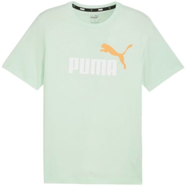 Puma ESS+ 2 Col Logo Tee M 586759 88 – XL, Green