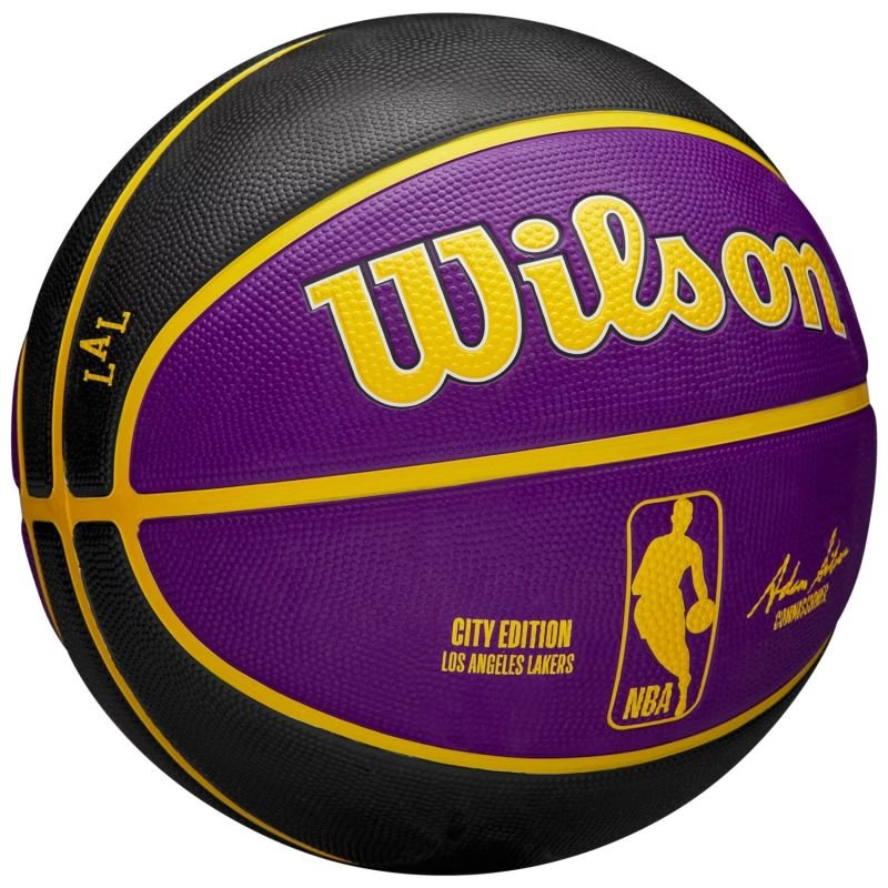 Wilson NBA Team City Edition Los Angeles Lakers WZ4024214XB basketball