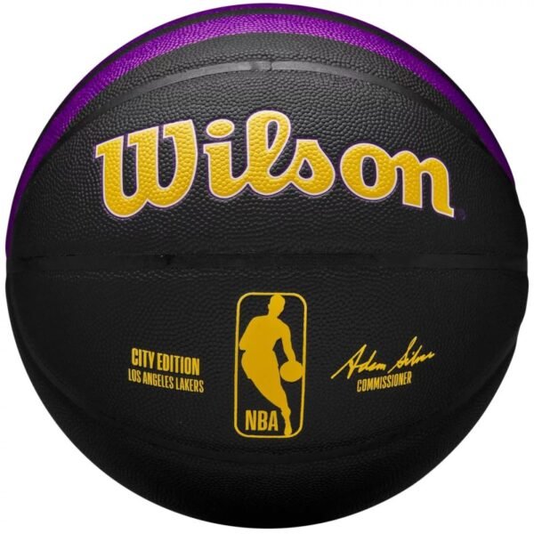 Wilson Wilson NBA Team City Collector Los Angeles Lakers WZ4024114XB basketball – 7, Black
