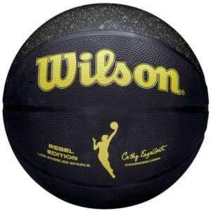 Wilson WNBA Rebel Edition Los Angeles Sparks WZ4021206XB basketball – 6, Black