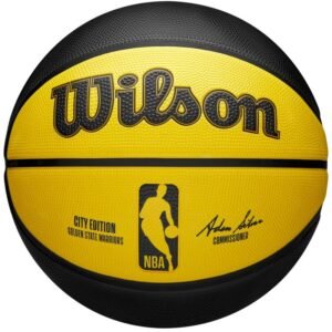 Wilson NBA Team City Edition Golden State Warriors WZ4024210XB basketball – 7, Black