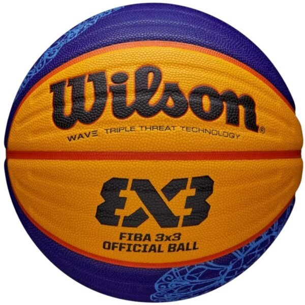 Wilson FIBA 3X3 Paris 2024 Replica Ball WZ3015001XB basketball – 6, Blue, Yellow