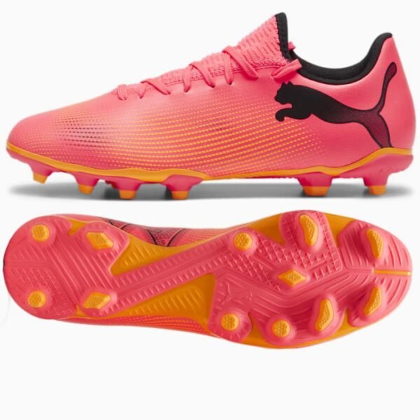 Puma Future 7 Play FG/AG M 107723-03 football shoes – 45, Pink