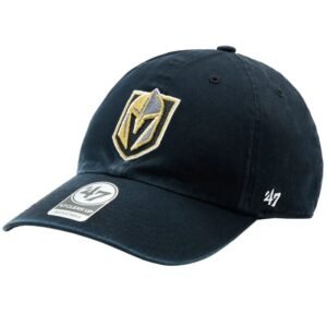 47 Brand NHL Vegas Golden Knights Cap H-RGW31GWS-BK – one size, Black