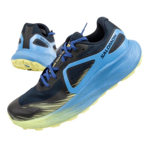 Salomon Glide Max M 470453 shoes – 46.5, Navy blue