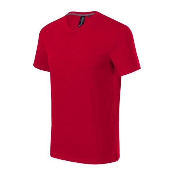 Malfini Action V-neck M MLI-70071 formula red T-shirt – M, Red