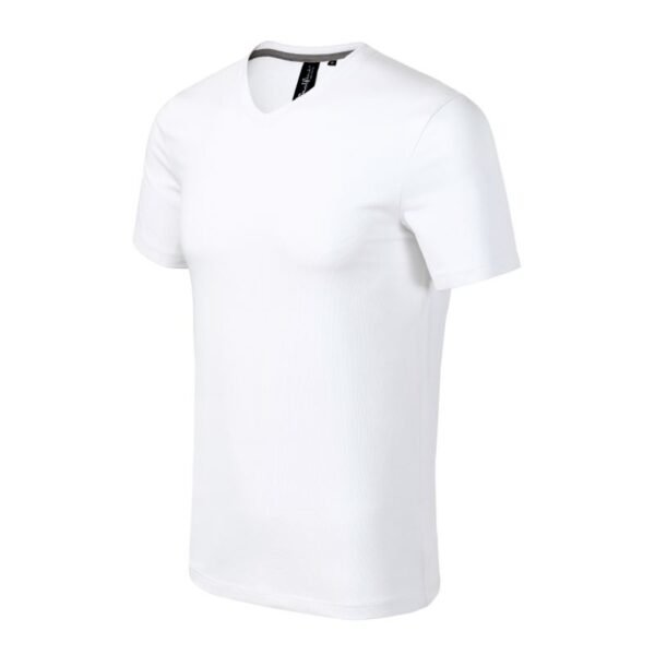 Malfini Action V-neck T-shirt M MLI-70000 white – S, White