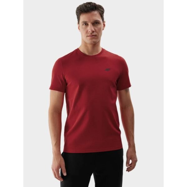T-shirt 4F M 4FWSS24TTSHM1900-61S – L, Red