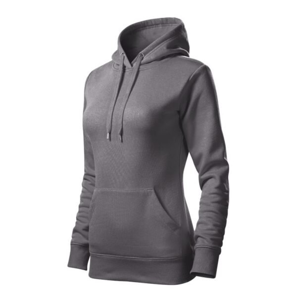 Malfini Cape Free W sweatshirt MLI-F1436 steel – XL, Gray/Silver