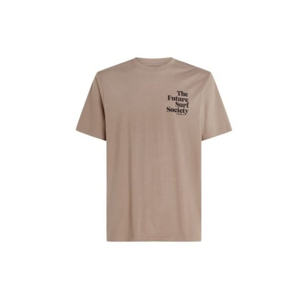 O’Neill Future Surf Society T-Shirt M 92800613527 – M, Beige/Cream