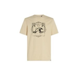 O’Neill Mix & Match Wave T-Shirt M 92800613925 – M, Beige/Cream