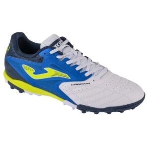 Joma Cancha 2402 TF M CANS2402TF football shoes – 41, White, Blue