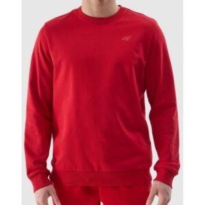 4F M 4FWSS24TSWSM1181-61S sweatshirt – M, Red
