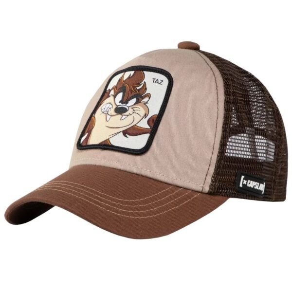 Capslab Looney Tunes Taz Trucker cap CL-LOO-3-TAZ2 – one size, Brown