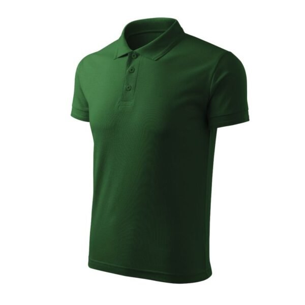 Malfini Pique Polo Free M polo shirt MLI-F0306 bottle green – XL, Green
