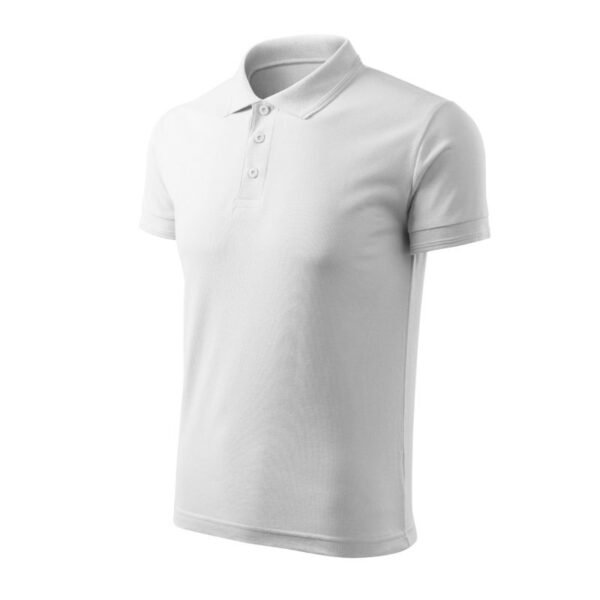 Malfini Pique Polo Free M MLI-F0300 polo shirt, white – XL, White
