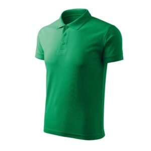 Malfini Pique Polo Free M MLI-F0316 polo shirt, grass green – L, Green
