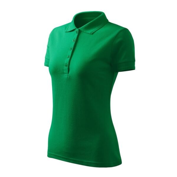 Malfini Pique Polo Free W MLI-F1016 polo shirt, grass green – XL, Green
