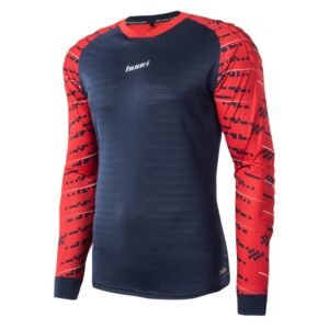 Huari Nuevos Blouse GK M football sweatshirt 92800406562 – L, Red, Navy blue