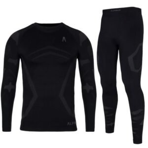 Thermoactive underwear Alpinus Active Idre Set M SI8945 – M, Black