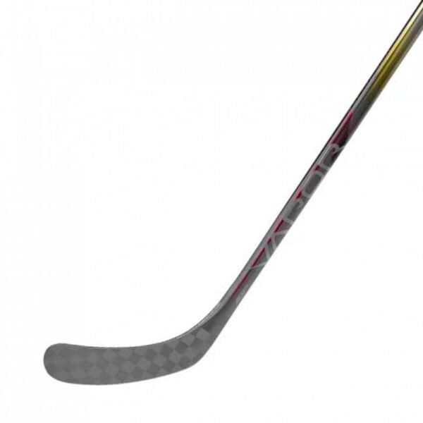 Bauer Vapor Hyperlite2 GripTac 1061684 Composite Stick – 077, Red, Yellow, Gray/Silver
