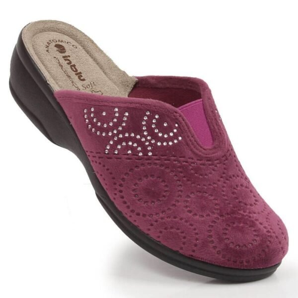 Comfortable slippers with elastic Inblu W ARC22 – 38, Red