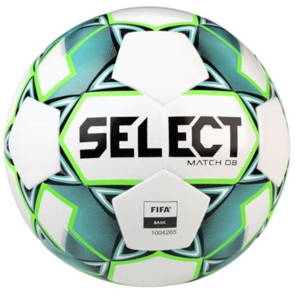 Select Match DB FIFA Basic Ball MATCH WHT-GRE – 5, White