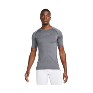 Nike Pro Dri-FIT Top M DD1992-068 Tee – M, Gray/Silver