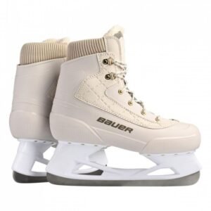 Bauer Tremblant Jr 1061938 Recreational Skates – 33.0, Beige/Cream