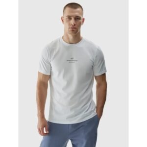 T-shirt 4F M 4FWAW24TTSHM1585-10S – M, White