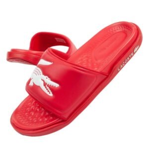 Lacoste Croco Dualiste 2017K M 743CMA002017K flip-flops – 44.5, Red