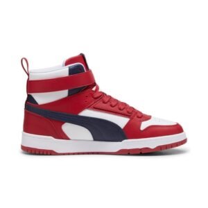 Puma RBD Game M shoes 385839 23 – 43, White, Red, Navy blue