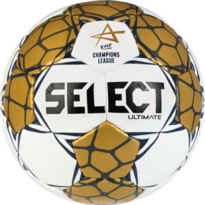 Select Ultimate Official Ehf Champions League T26-13194 ball – 2, White, Golden