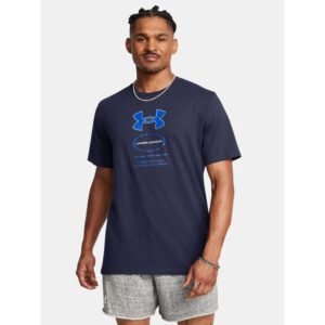 Under Armor T-shirt M 1380957-410 – M, Navy blue