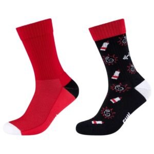 Funsocks Function Sport 2PPK Socks M FU71126-3200 – 41-46, Black