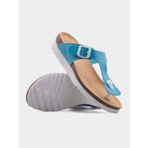 Scholl Boa Visa W F31247-1007 flip-flops – 40, Blue