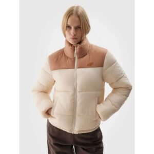 Jacket 4F W 4FWAW24TDJAF469-83S – XL, Beige/Cream