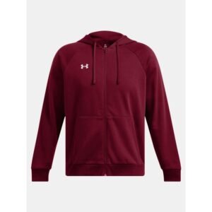 Under Armor Rival Fleece FZ Hoodie M 1379767-625 – XL, Red